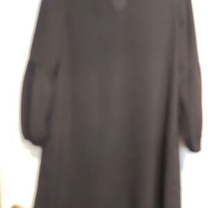 As U Wish Black Dress